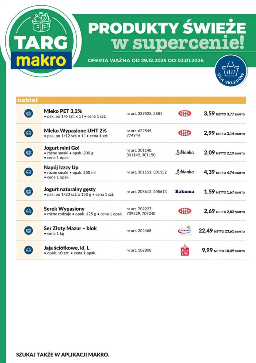 Gazetka promocyjna Makro  ważna od 29.12.2025 - Strona 7.