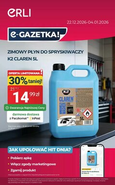 Gazetka promocyjna ERLI  ważna od 29.12.2025