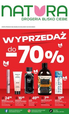 Gazetka promocyjna Drogerie Natura  ważna od 29.12.2025