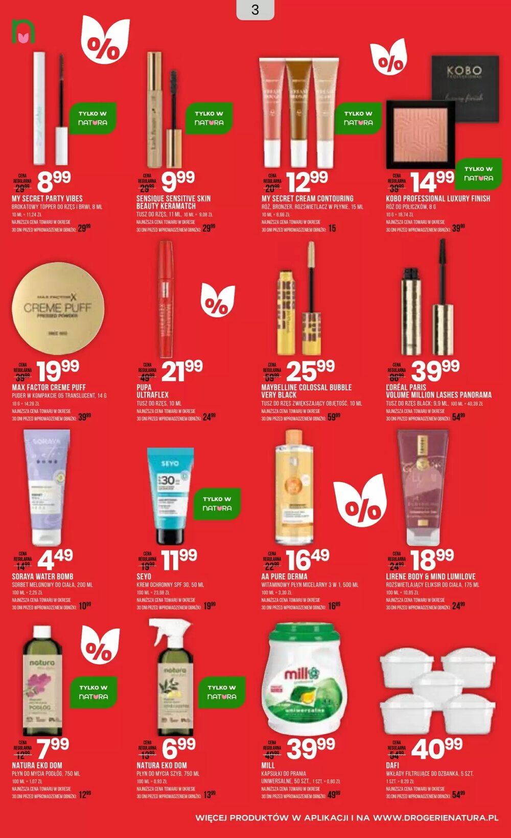 Gazetka promocyjna Drogerie Natura  ważna od 29.12.2025 - Strona 3.