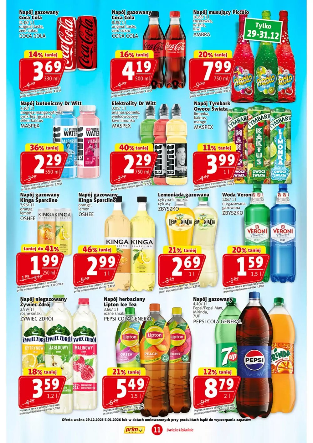 Gazetka promocyjna Prim Market  ważna od 29.12.2025 - Strona 11.