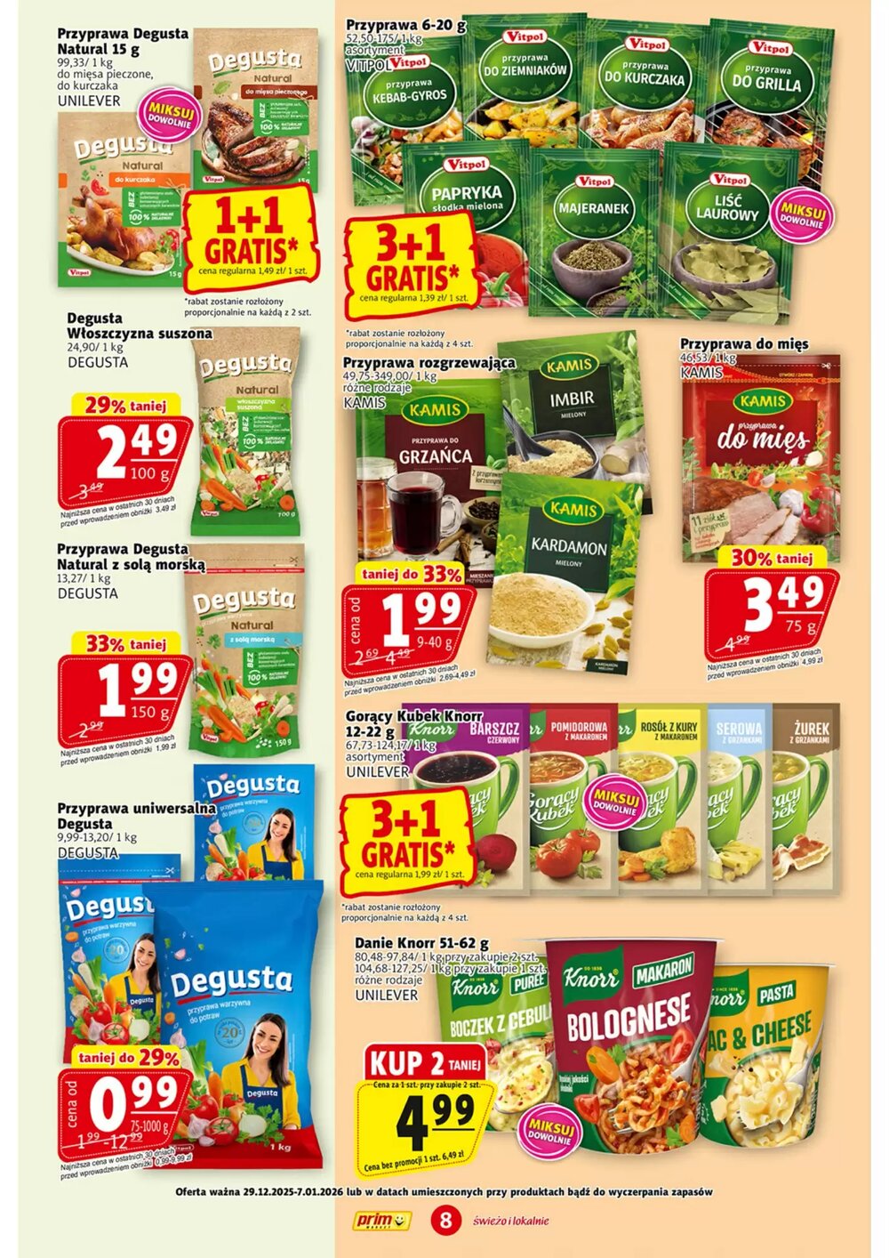 Gazetka promocyjna Prim Market  ważna od 29.12.2025 - Strona 8.