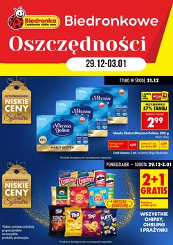 Gazetka promocyjna Biedronka  ważna od 29.12.2025