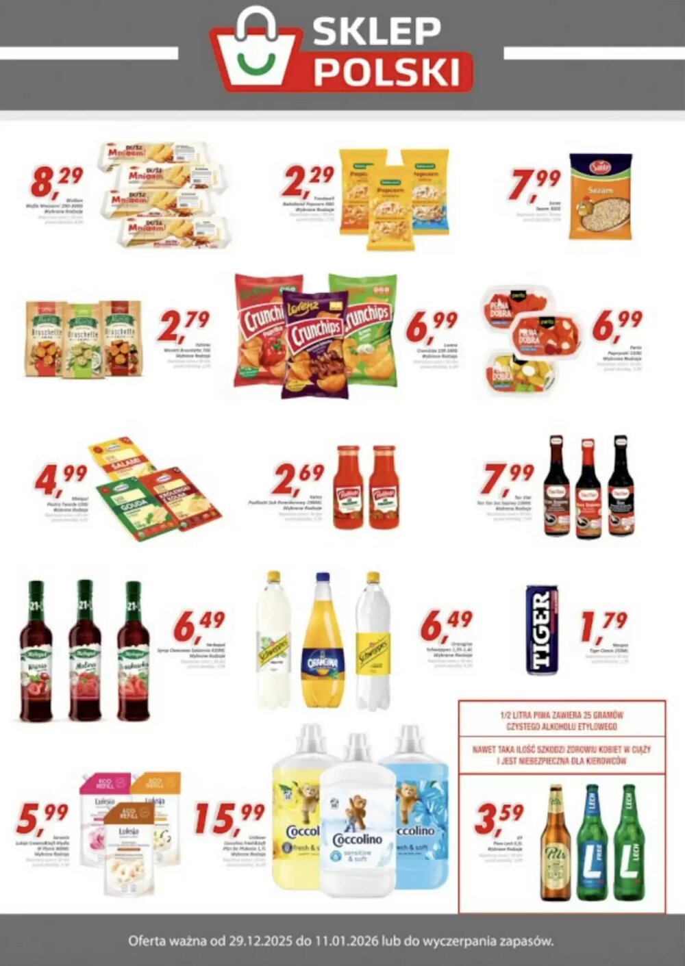 Gazetka promocyjna Sklep Polski  ważna od 29.12.2025 - Strona 1.