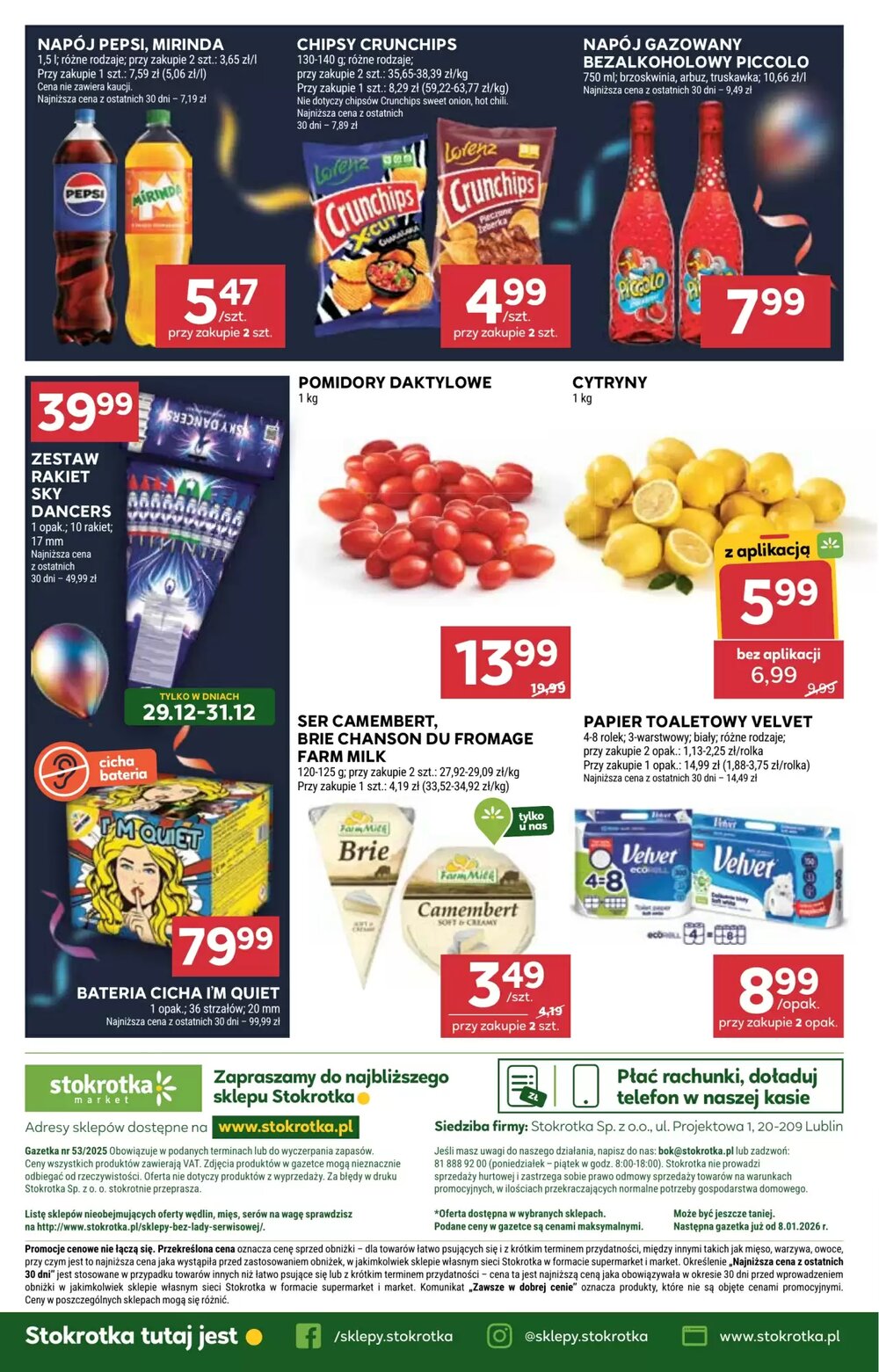 Gazetka promocyjna Stokrotka Market  ważna od 29.12.2025 - Strona 21.