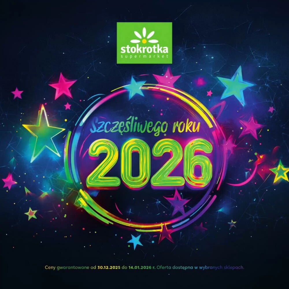 Gazetka promocyjna Stokrotka  ważna od 30.12.2025 - Strona 1.
