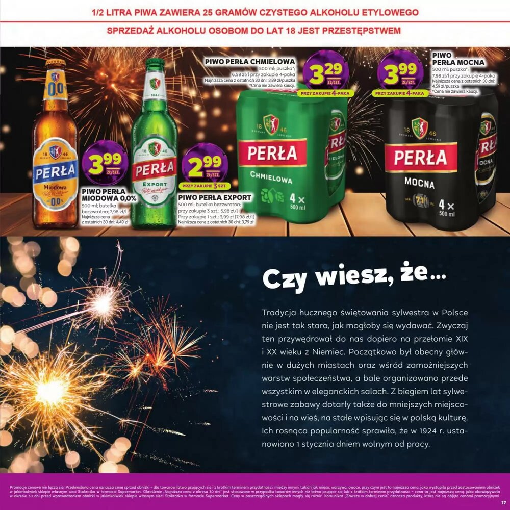 Gazetka promocyjna Stokrotka  ważna od 30.12.2025 - Strona 17.