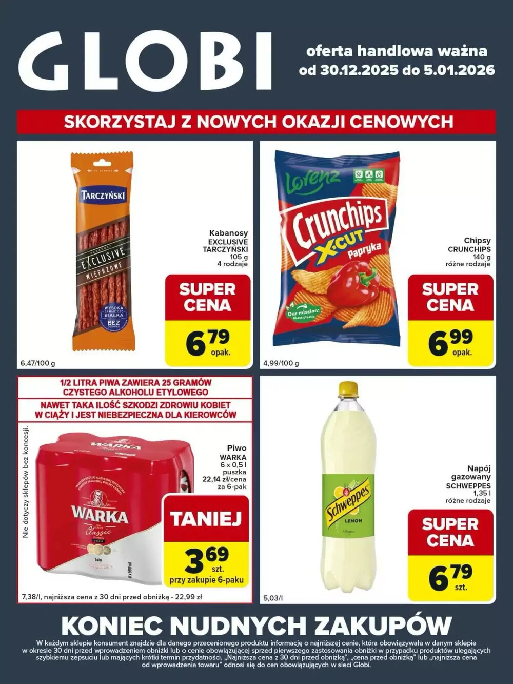 Gazetka promocyjna Globi  ważna od 30.12.2025 - Strona 1.