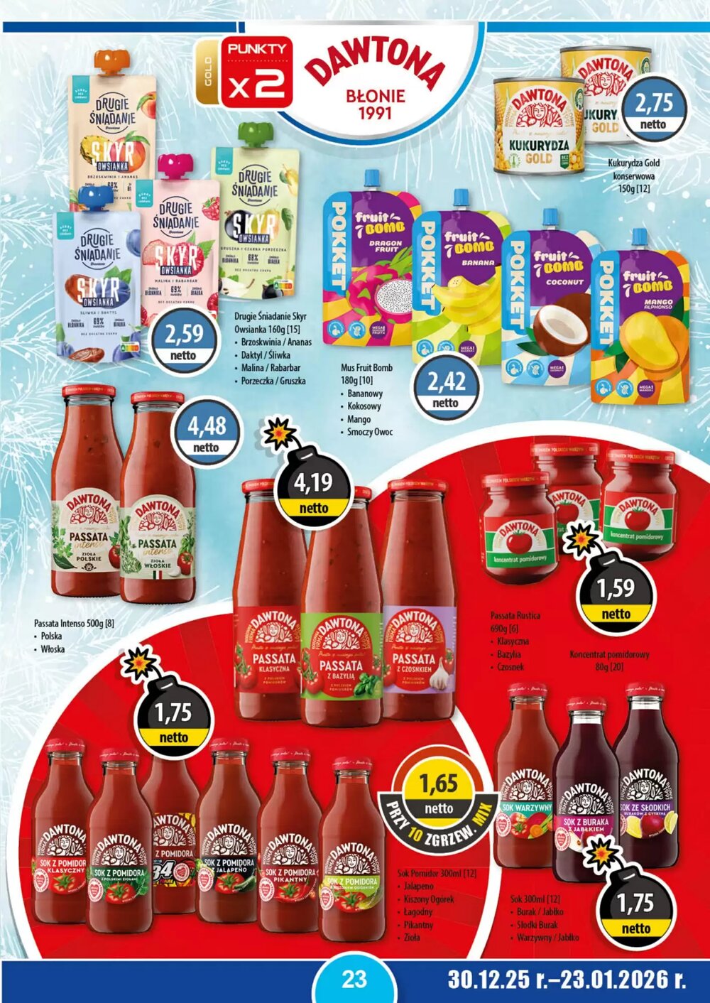 Gazetka promocyjna DUO-TES  ważna od 30.12.2025 - Strona 23.