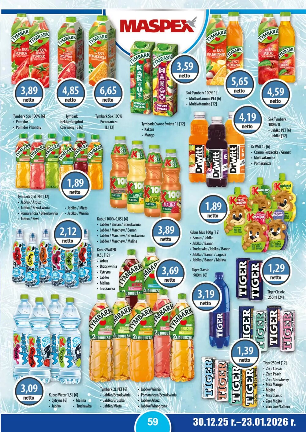 Gazetka promocyjna DUO-TES  ważna od 30.12.2025 - Strona 63.