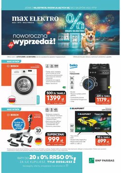Gazetka promocyjna Max Elektro  ważna od 30.12.2025