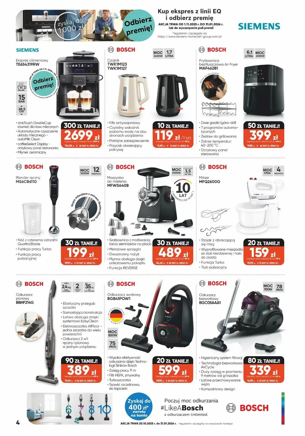 Gazetka promocyjna Max Elektro  ważna od 30.12.2025 - Strona 4.