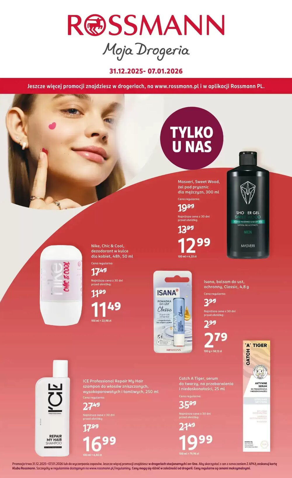 Gazetka promocyjna Rossmann  ważna od 31.12.2025 - Strona 1.