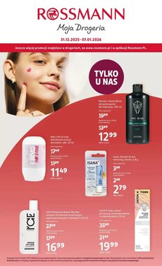 Gazetka promocyjna Rossmann  ważna od 31.12.2025