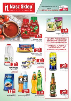Gazetka promocyjna Nasz Sklep  ważna od 31.12.2025