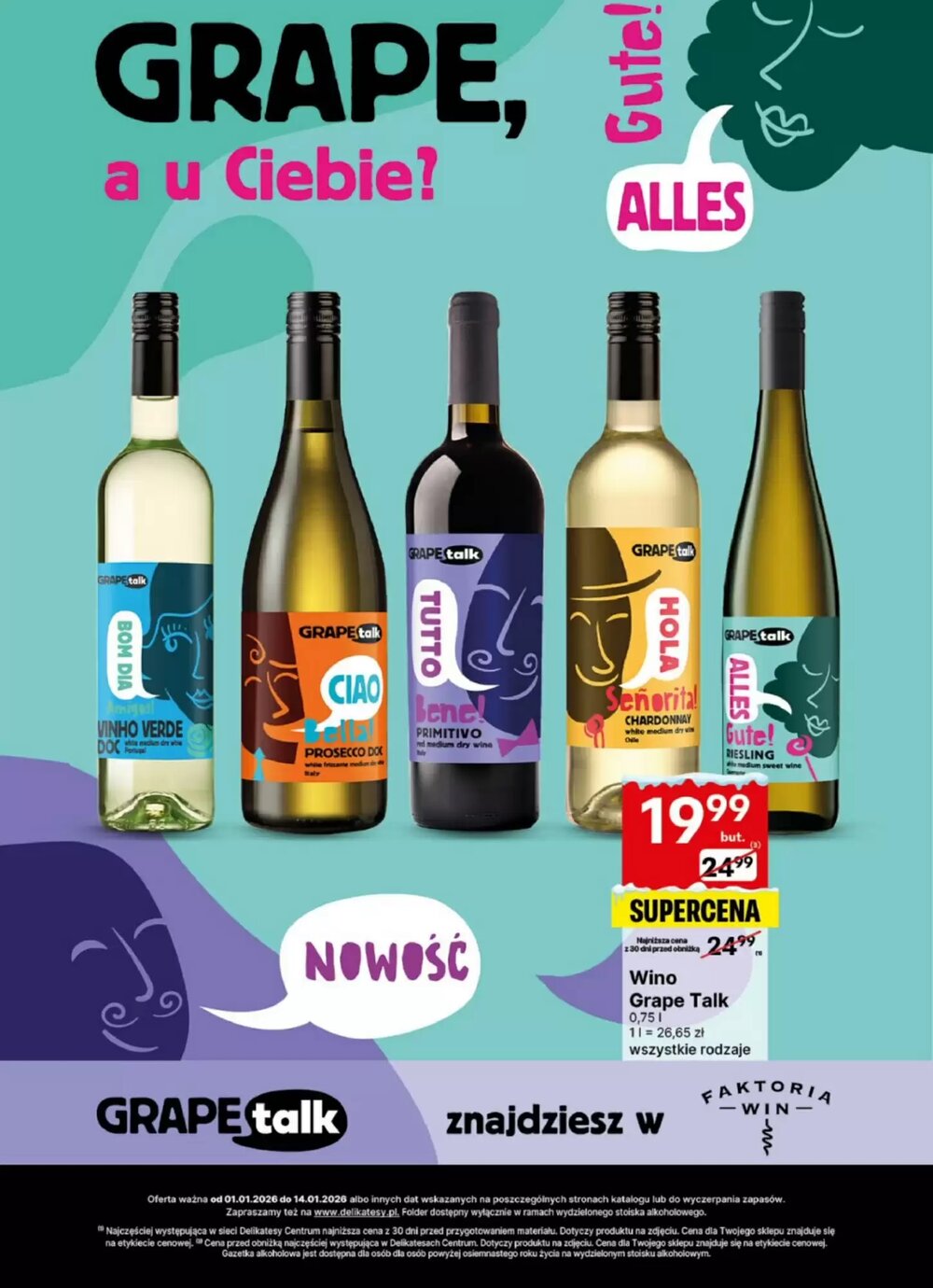 Gazetka promocyjna Delikatesy Centrum  ważna od 01.01.2026 - Strona 3.