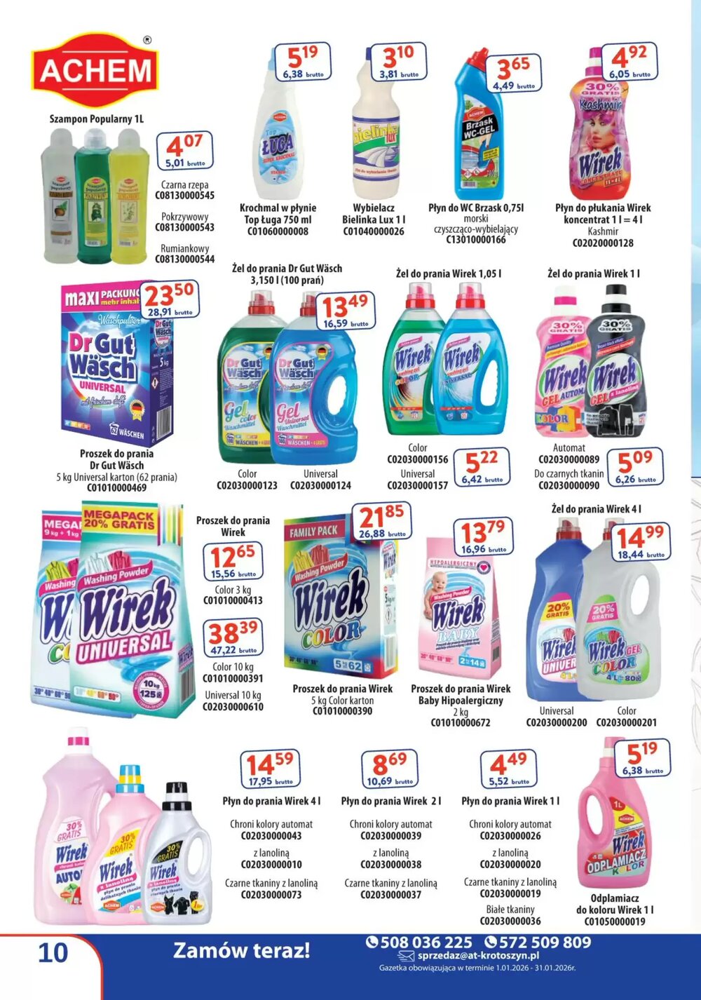 Gazetka promocyjna AT  ważna od 01.01.2026 - Strona 10.