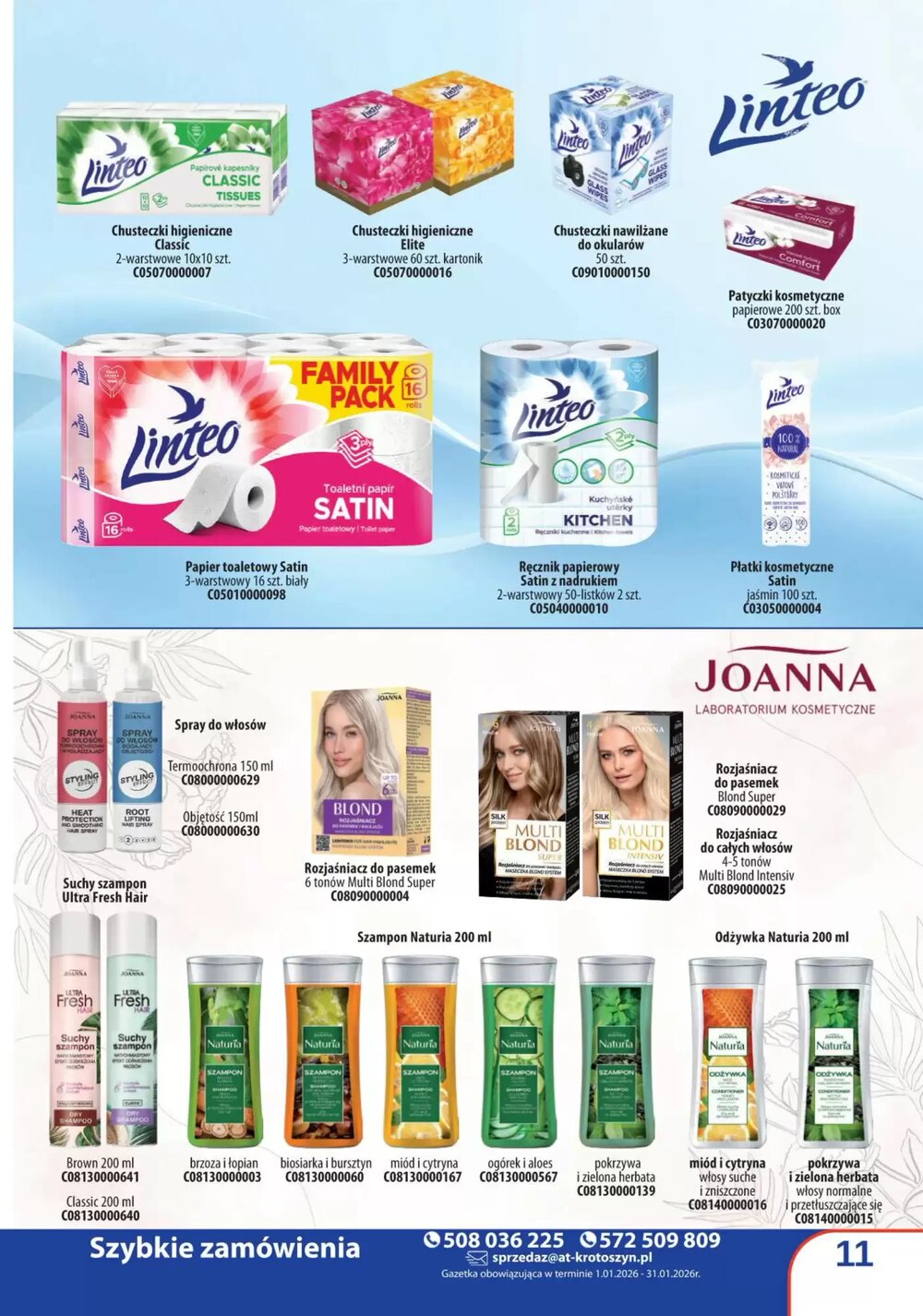 Gazetka promocyjna AT  ważna od 01.01.2026 - Strona 11.