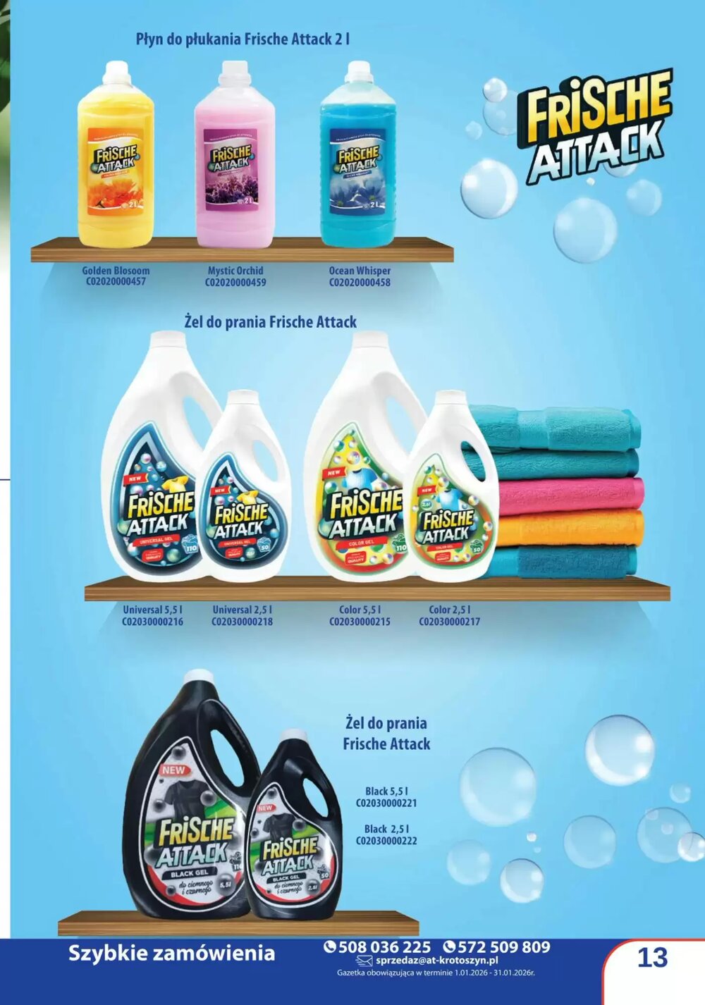 Gazetka promocyjna AT  ważna od 01.01.2026 - Strona 13.