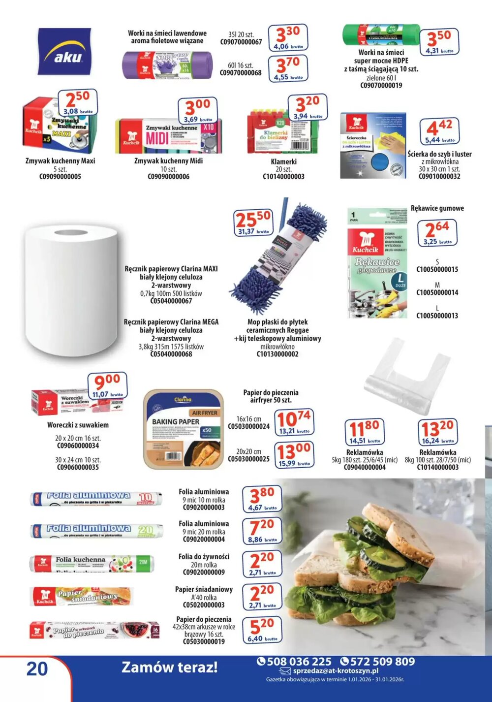 Gazetka promocyjna AT  ważna od 01.01.2026 - Strona 20.