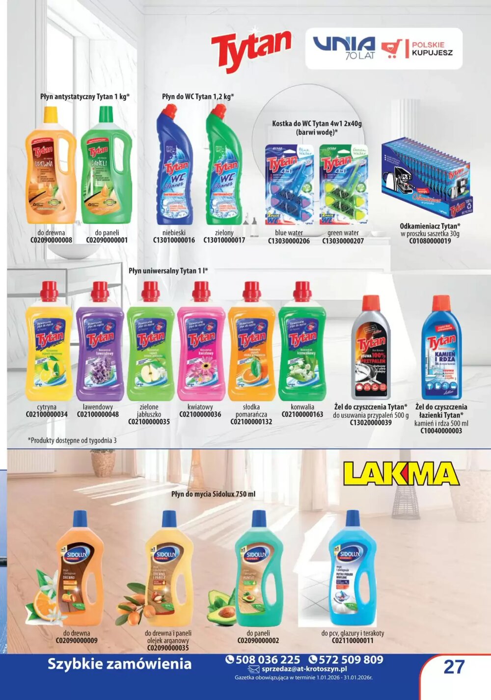 Gazetka promocyjna AT  ważna od 01.01.2026 - Strona 27.