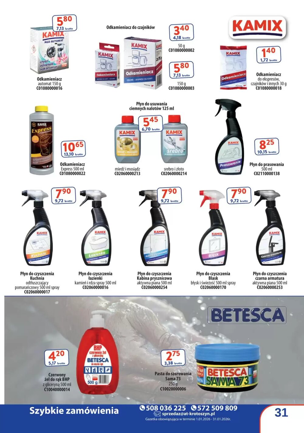 Gazetka promocyjna AT  ważna od 01.01.2026 - Strona 31.