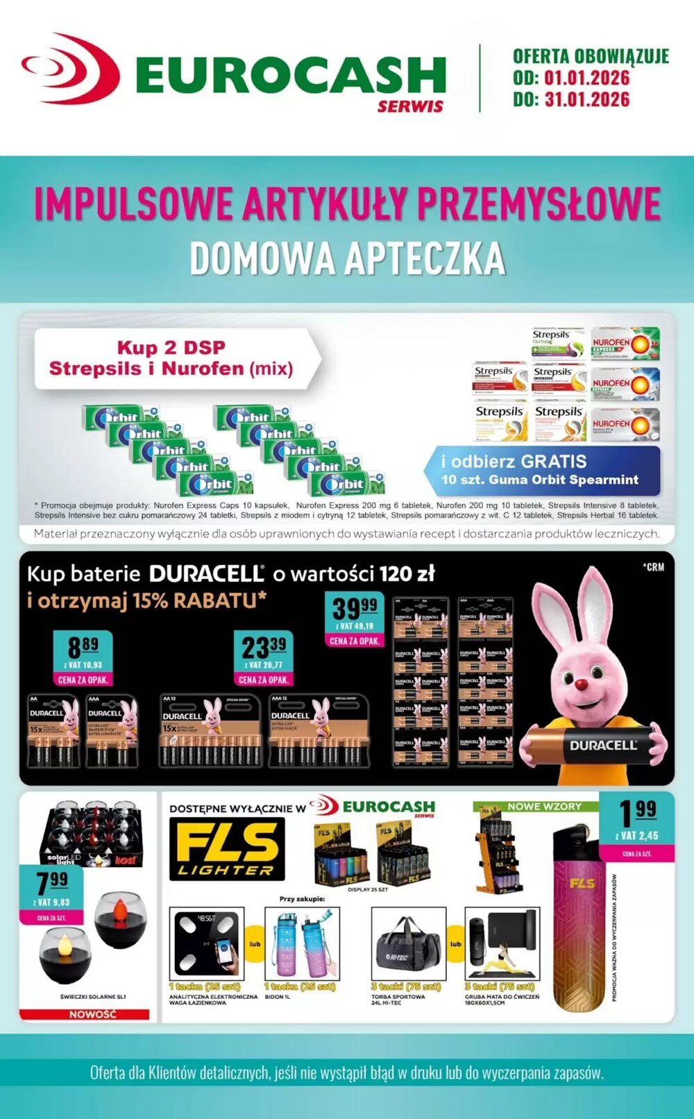 Gazetka promocyjna Eurocash  ważna od 01.01.2026 - Strona 1.