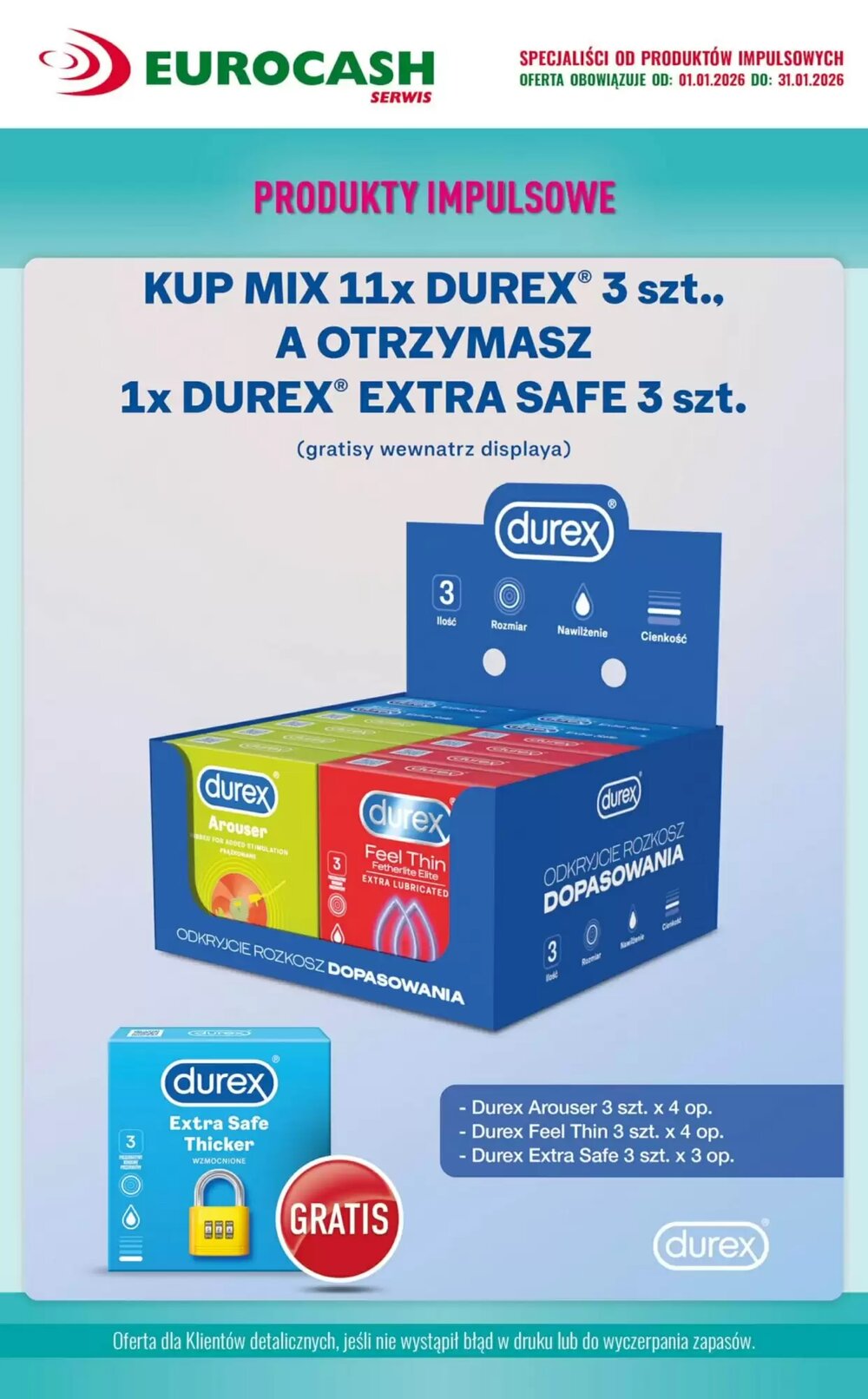 Gazetka promocyjna Eurocash  ważna od 01.01.2026 - Strona 4.