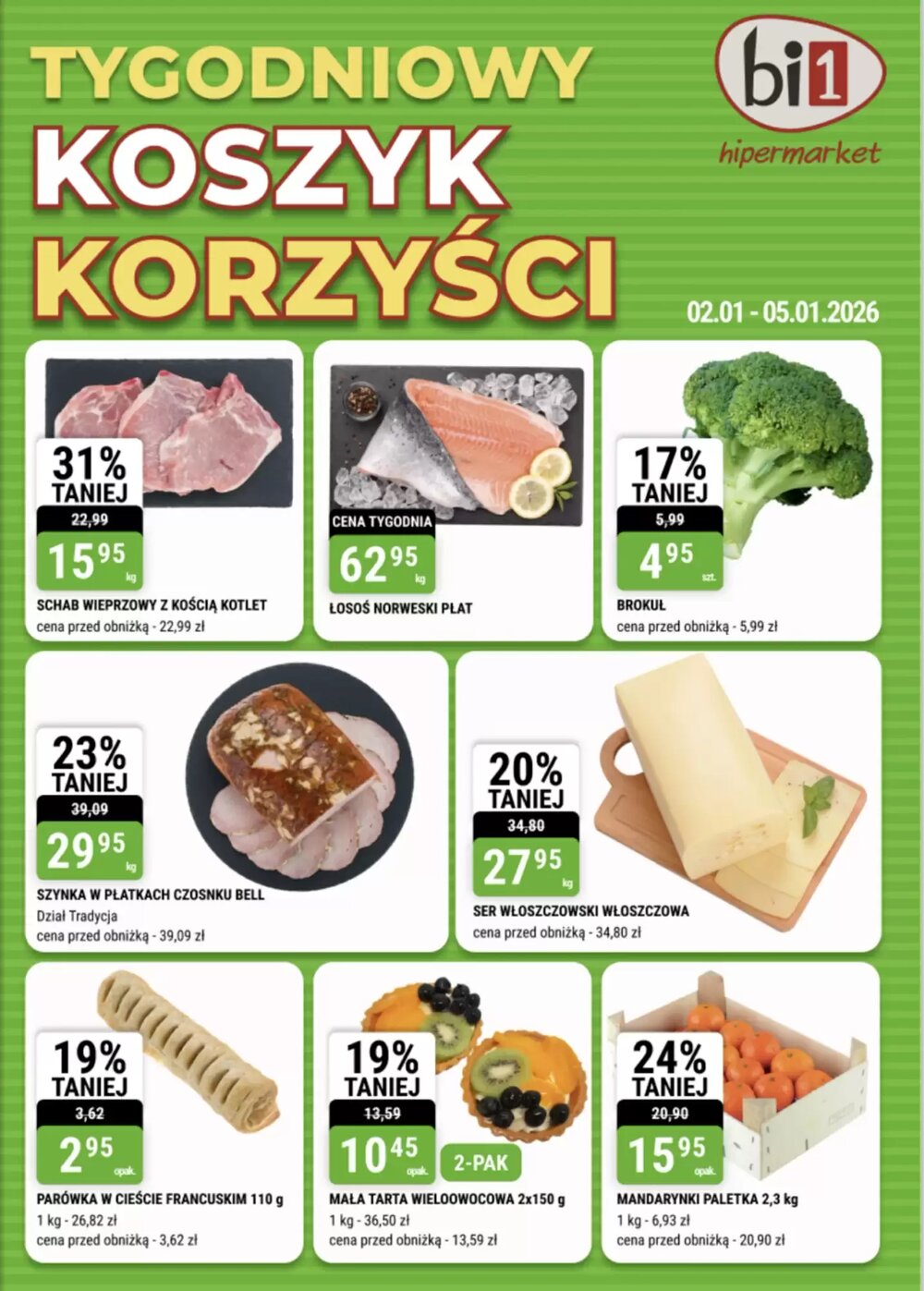 Gazetka promocyjna bi1  ważna od 02.01.2026 - Strona 1.