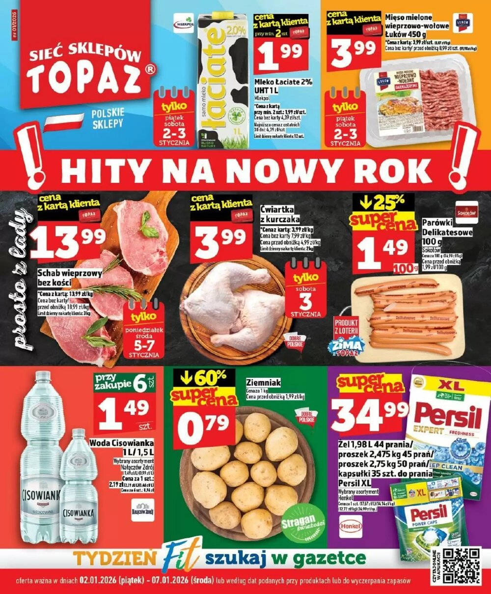 Gazetka promocyjna Topaz  ważna od 02.01.2026 - Strona 1.