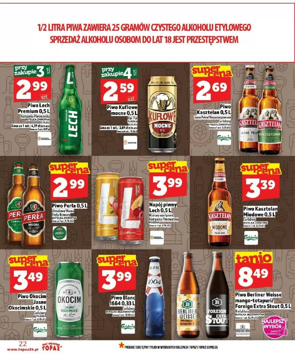 Gazetka promocyjna Topaz  ważna od 02.01.2026 - Strona 22.