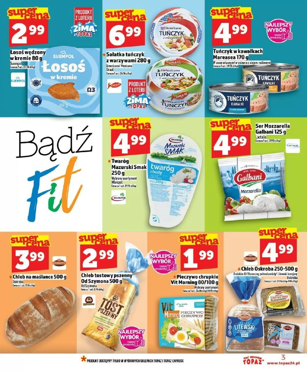Gazetka promocyjna Topaz  ważna od 02.01.2026 - Strona 3.