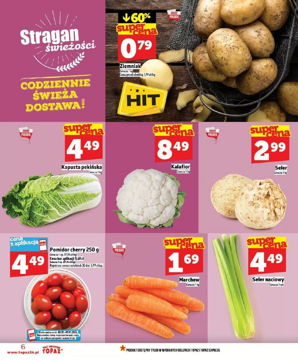 Gazetka promocyjna Topaz  ważna od 02.01.2026 - Strona 6.