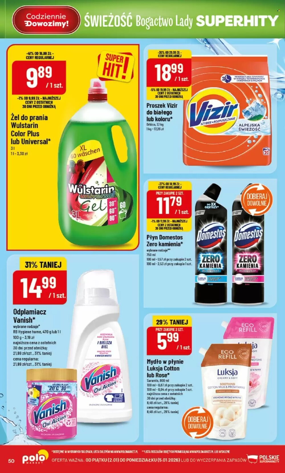 Gazetka promocyjna Polomarket  ważna od 02.01.2026 - Strona 50.