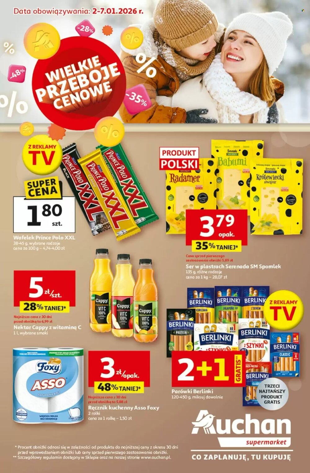 Gazetka promocyjna Auchan  ważna od 02.01.2026 - Strona 1.