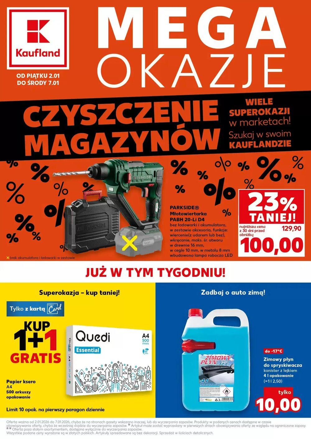 Gazetka promocyjna Kaufland  ważna od 02.01.2026 - Strona 1.