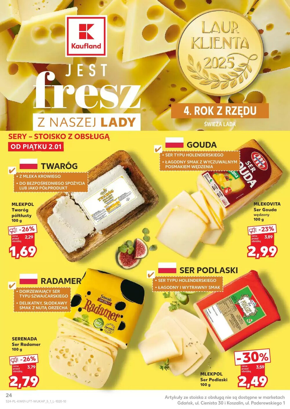Gazetka promocyjna Kaufland  ważna od 02.01.2026 - Strona 24.