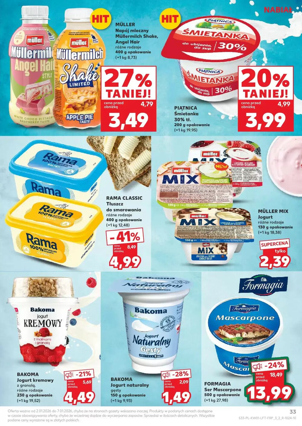 Gazetka promocyjna Kaufland  ważna od 02.01.2026 - Strona 33.