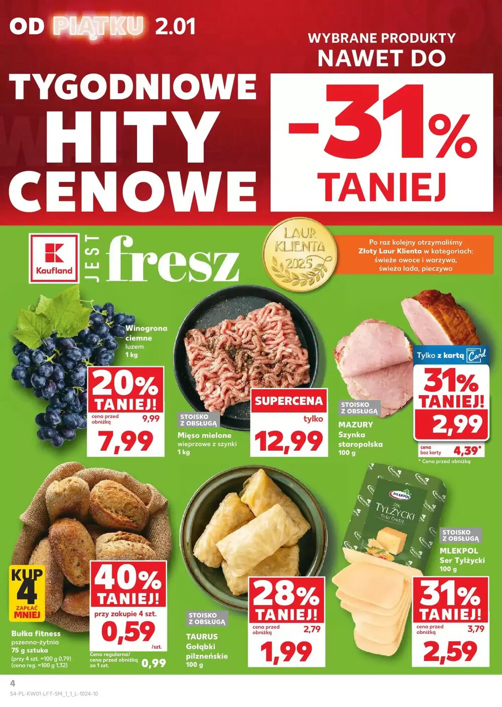 Gazetka promocyjna Kaufland  ważna od 02.01.2026 - Strona 4.