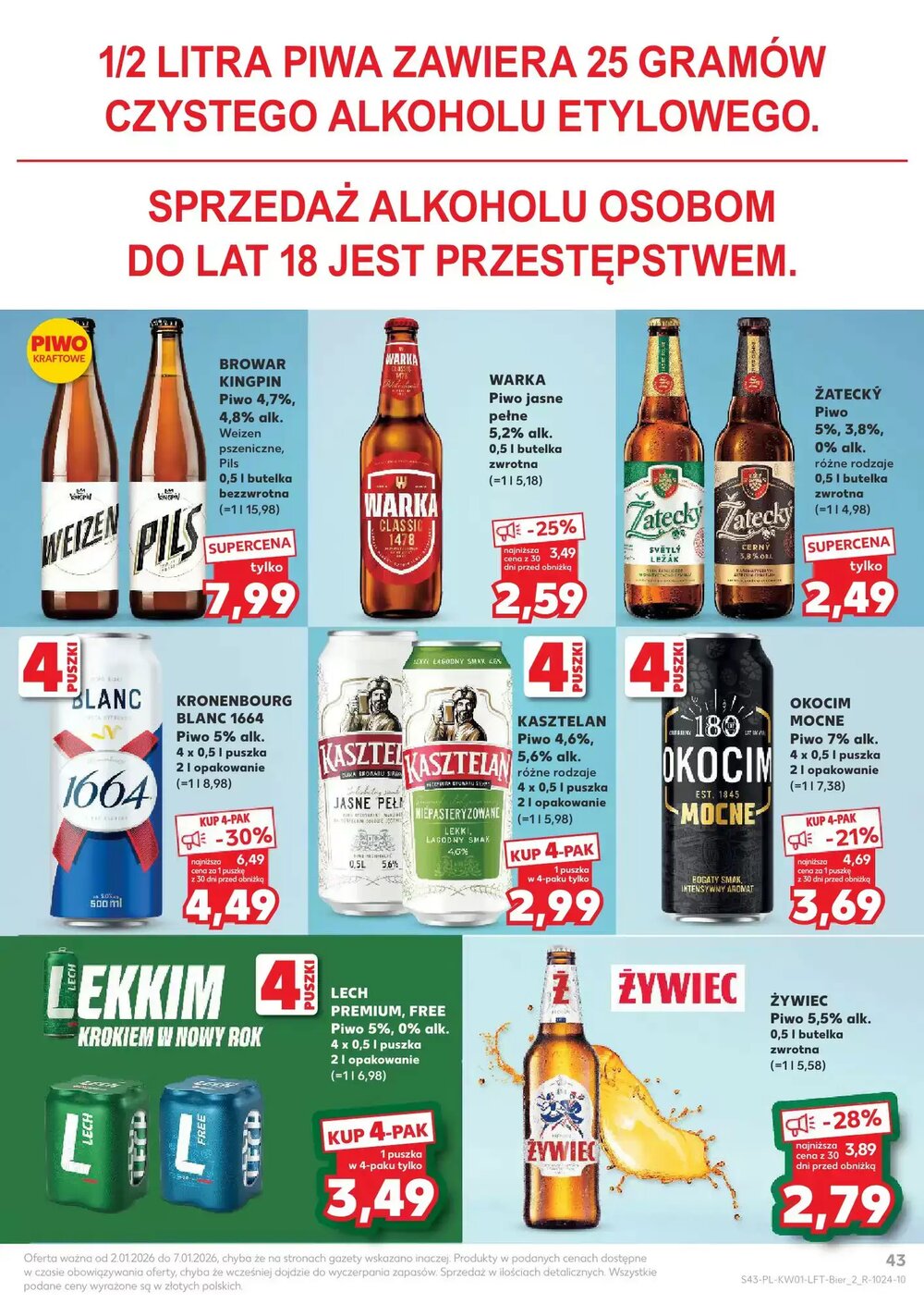 Gazetka promocyjna Kaufland  ważna od 02.01.2026 - Strona 43.