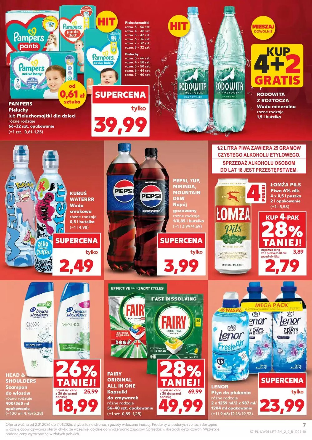 Gazetka promocyjna Kaufland  ważna od 02.01.2026 - Strona 7.
