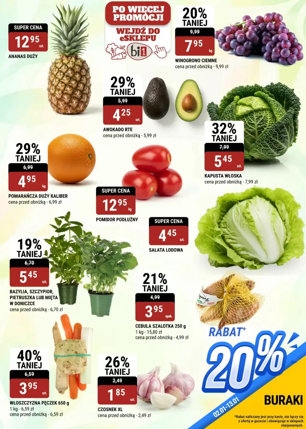Gazetka promocyjna bi1  ważna od 02.01.2026 - Strona 12.
