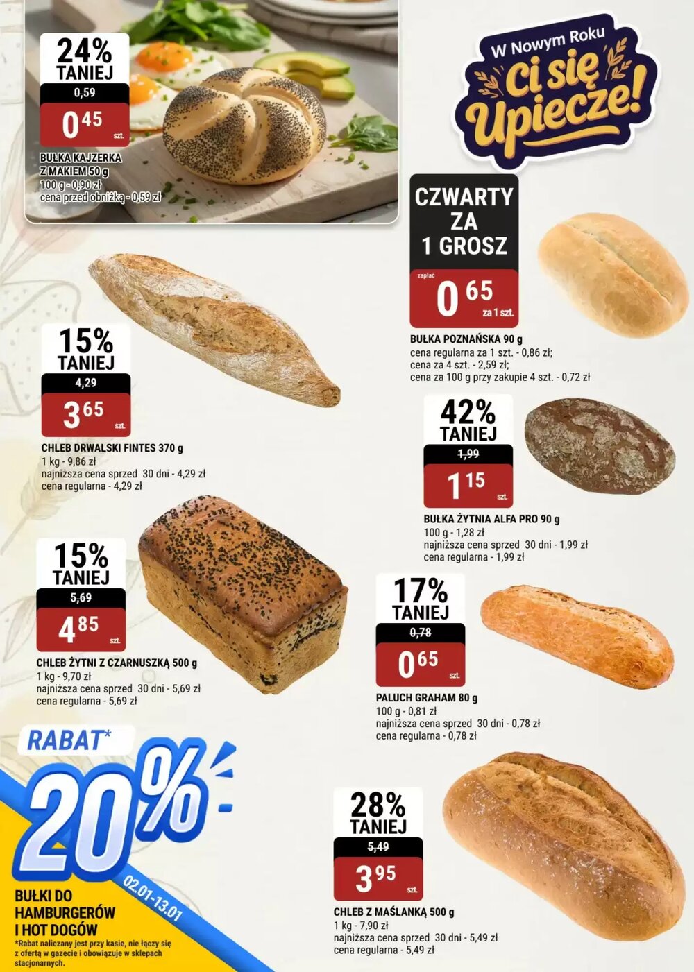 Gazetka promocyjna bi1  ważna od 02.01.2026 - Strona 13.