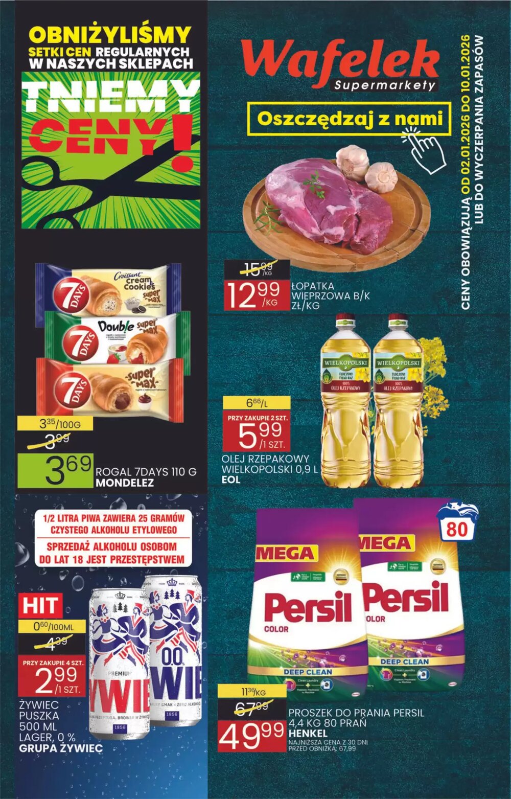 Gazetka promocyjna Wafelek  ważna od 02.01.2026 - Strona 1.