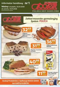 Gazetka promocyjna Społem  ważna od 02.01.2026