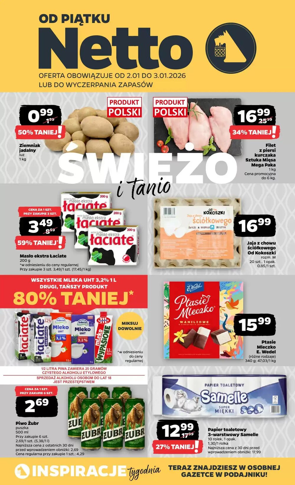 Gazetka promocyjna Netto  ważna od 02.01.2026 - Strona 1.