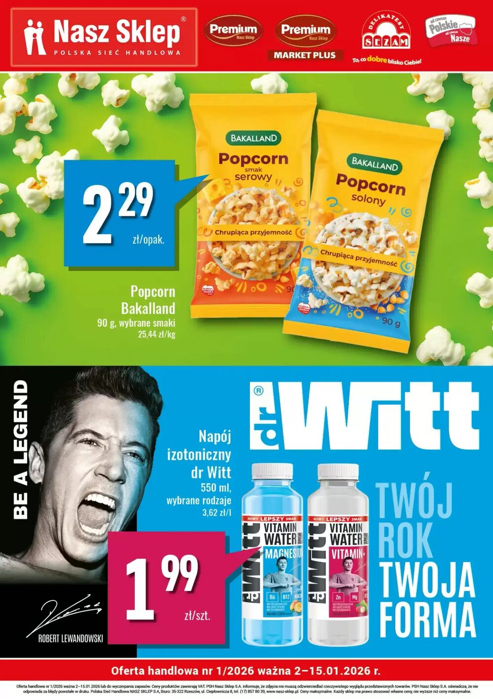 Gazetka promocyjna Delikatesy Sezam  ważna od 02.01.2026 - Strona 1.