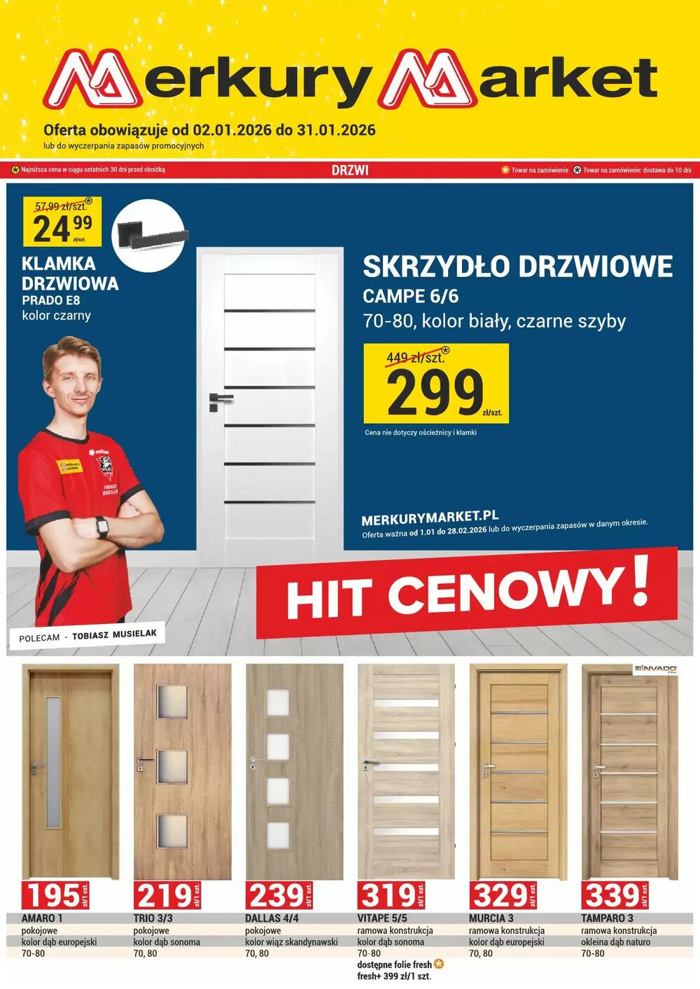 Gazetka promocyjna Merkury Market  ważna od 02.01.2026 - Strona 1.