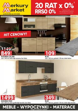 Gazetka promocyjna Merkury Market  ważna od 02.01.2026 - Strona 1.
