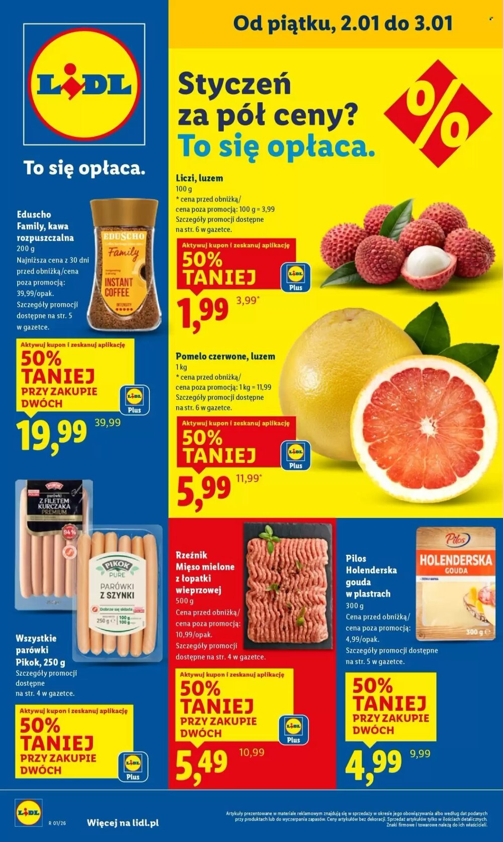 Gazetka promocyjna Lidl  ważna od 02.01.2026 - Strona 1.